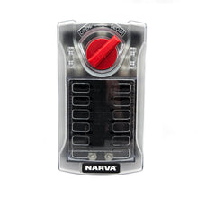 Narva Fuse Box 12 Way with Cover & Sticker Set Narva Fuse 54450-2