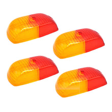 Narva Side Marker Red / Amber Replacement Lens Pack of 4 Narva Trailer Plugs & Reflectors 85765-4