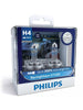 Philips Racing Vision GT200 H4 Head Light Globe + 200% Light Philips Globes 12342RGTS2-1