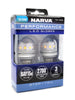 Narva LED Stop Tail Light Globe BAY15d 21/5W 12V / 24V Pair GENIII Narva Globes 18264BL-1