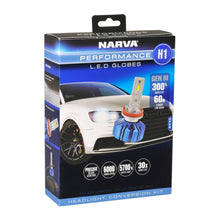 Narva H1 LED Headlight Globes Performance Kit GEN III 12/24V BONUS T10 LED's Narva Globes 18441-1