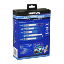 Narva HIR2 LED Headlight Globe Performance Kit GEN III 12/24V Narva Globes 18450-3