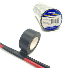 Narva Harness Loom Tape PVC 19mm Wide x 20m Long Wiring Loom Tape Black x 10 Narva Consumables 22e58dcd53817abde2c5dec3190964ad-s-l1600