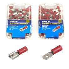 Narva Terminals Male & Female Blade Terminal fits 2.5mm to 3mm Wire 100 Packs Narva Lugs & Connectors 56120-56134_1