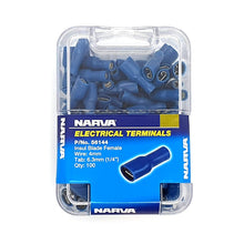 Narva Female Blade Terminal Blue for 4mm Wire 100 Pack Narva Lugs & Connectors 56144_2