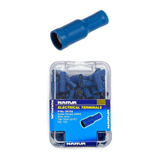 Narva Female Bullet Terminal Blue for 4mm Wire 100 Pack Narva Lugs & Connectors 56152_1