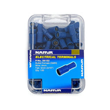 Narva Female Bullet Terminal Blue for 4mm Wire 100 Pack Narva Lugs & Connectors 56152_2