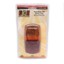 LED Autolamps Caravan Side Marker Red/Amber Pack of 4 LED Autolamps LED Lights Trailer 69ARM-4-3