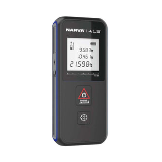 Narva Laser Measure 60 Metres with LED Lights Rechargeable Distance Metre Narva Tools 71490-1