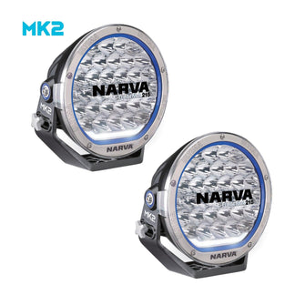 Narva Ultima 215 LED Driving Lights MK2 Silver Pair Narva Driving Lights / Lightbars / Worklights 71740S-PAIR_1