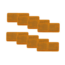 Narva Amber Reflector 70mm x 28mm Self Adhesive 8 Pack Narva Trailer Plugs & Reflectors 84036-8-1