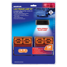 Narva LED Tail Lights Plug & Play for Box Trailers & Tradesman Trailer Narva LED Lights Trailer 93540BL2_2