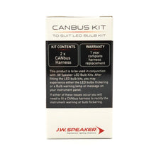 JW Speaker H4 LED CANbus Headlight Kit Suits Model 4000 & DirectFit JW Speaker Globes 990004CB-3