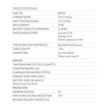 Projecta 12V Smart Battery Monitor Projecta Battery Charging BM320-4