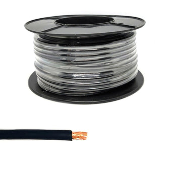 6 B&S Cable Single Core Black 103 Amp Australian Made 6 AWG Cable 6BS 30m Roll Cable Cable GD6BSBLKSC30-1