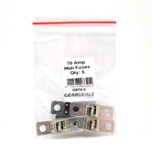 70 Amp Midi Fuses Bolt On ANS Fuse 70 Amp - High Quality Midi Fuse 70A x 5 Gear Deals Fuse GD70-5-3