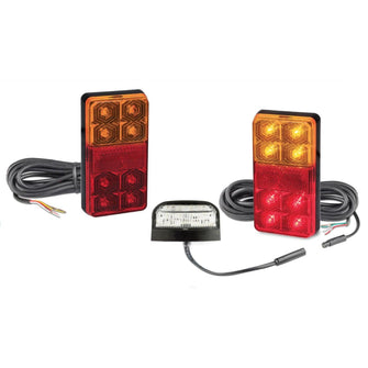 LED Autolamps Trailer Lights Set with 6m of Cable & Licence Plate Light LED Autolamps LED Lights Trailer H155BARLP26_1