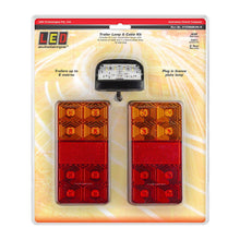 LED Autolamps Trailer Lights Set with 6m of Cable & Licence Plate Light LED Autolamps LED Lights Trailer H155BARLP26_2