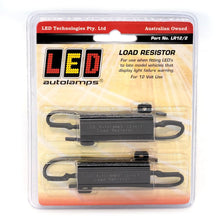 LED Autolamps 21W Load Resistors 12V Pair LED Autolamps LED Lights Trailer LR12-2-1